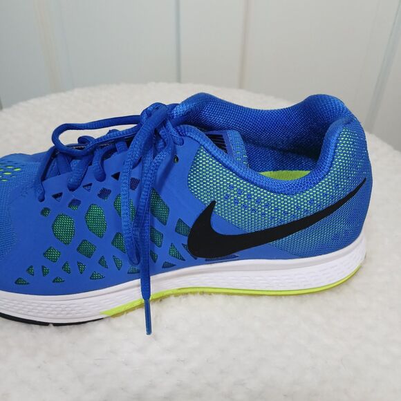 Nike Air Zoom Pegasus 31 Running Shoes Hyper Blue Cobalt/Black-Volt Men's Size 9 - Picture 14 of 16